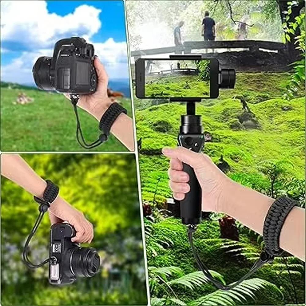 Wrist Hand Strap for Insta360 X5/X4 Wristband Hand Lanyard with 1/4 Screw for DJI OSMO Pocket 3/GO PRO Hero Camera Accessories