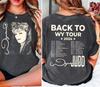 Футболка с кантри-концертом The Judds, Back to Wy world 90-х
