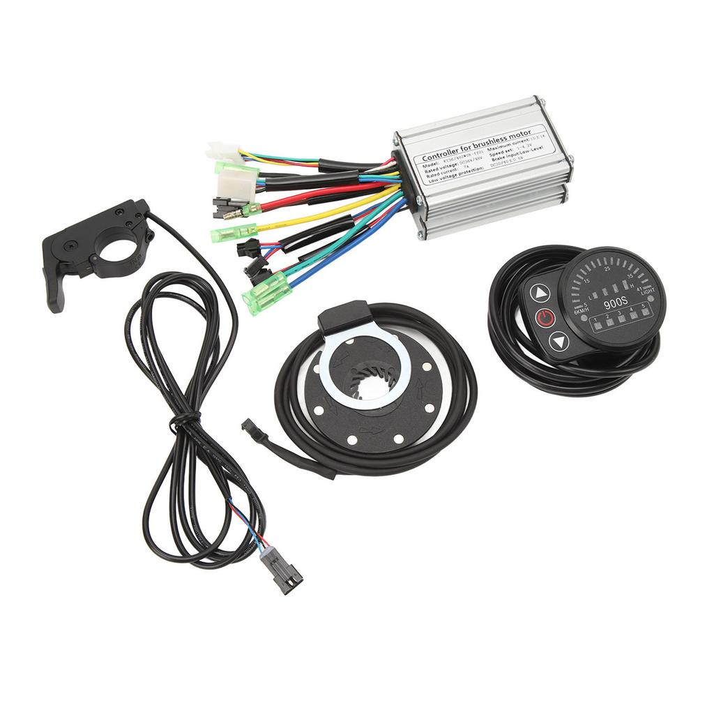 36V 48V 250W Electric Bike Conversion Kit Motor Controller Thumb Throttle PAS Pedal Assist Sensor Display Meter