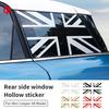 Наклейка на боковое стекло автомобиля Union Jack для Mini Cooper R56 R60 F56 F54 F55 F60 F65 F66 U25 J01 J05 Общие аксессуары для стайлинга автомобилей