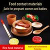 Eco-Friendly Rice Husk Disposable Tableware Set