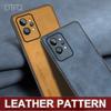 For Realme GT 2 Pro Case Leather Pattern Back Cover Coque Funda for Realme GT Neo 3 GT2 Luxury Leather Case for Realme GT Neo2