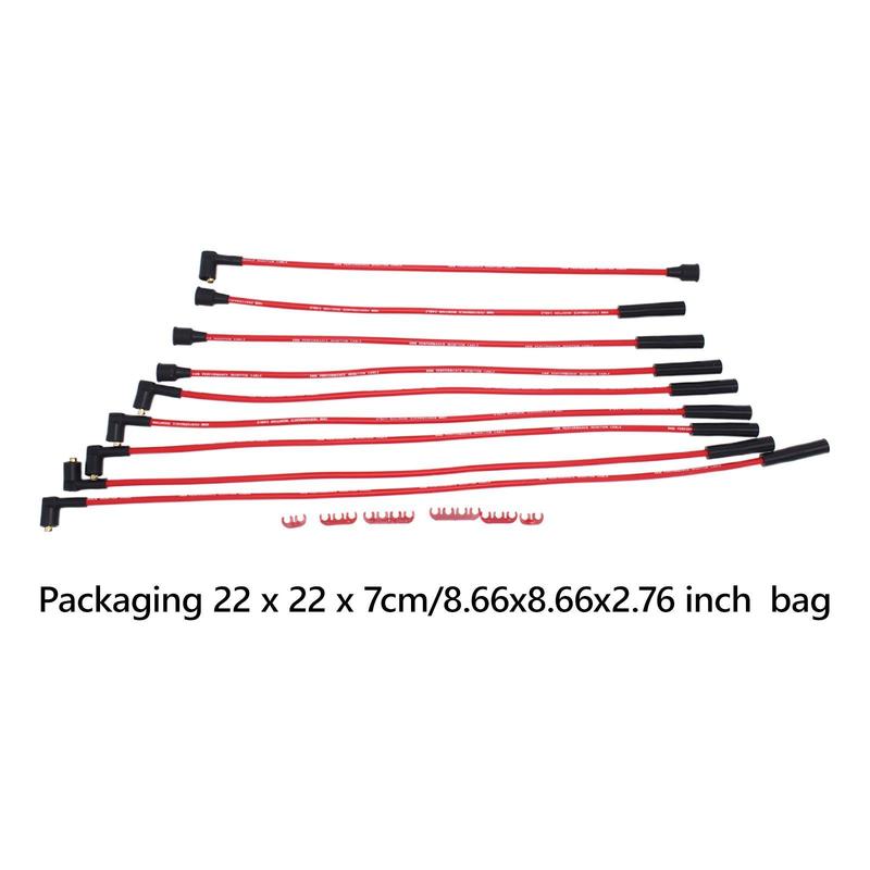 HT Leads Ignition Leads 8mm Spark Plug Wires for Discovery 3.5 V8 Defender 90 &