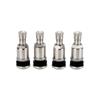 4 Pcs Tire Valve Bolt In Stem Tubeless Valve Stem Cap For Bbs Alloys Wheels Chrome Silver Metal Car