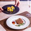 RuHan Ceramic Rock Pattern Dinner Plate