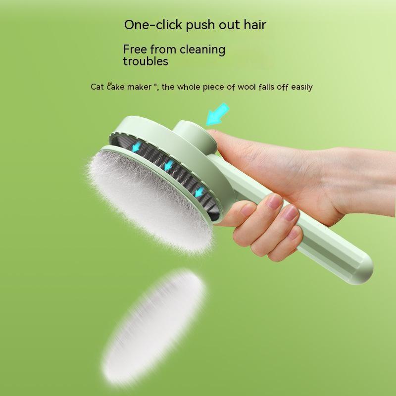 Pet Hair Remover Brush Cat Dogs Hair Comb Removes Comb Short Massager Pet Goods For Cats Dog Brush Accessories Supplies