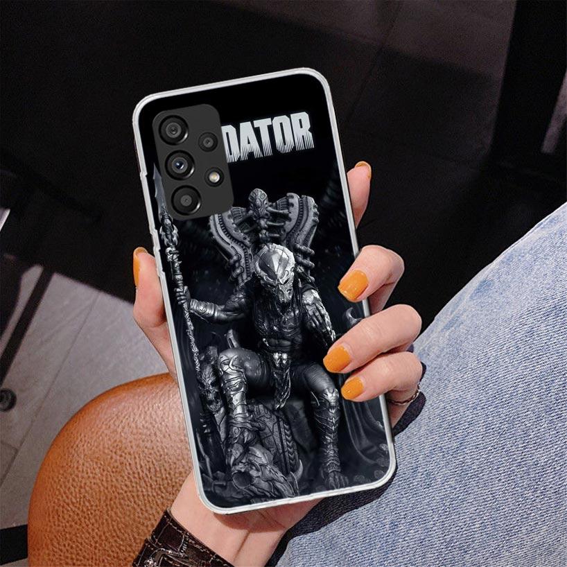 Раскрашенный чехол для телефона Alien Vs Predator для Samsung Galaxy A17 A16 A15 A14 A13 A57 A56 A55 A54 A53 A37 A36 A35 A34 A33 A26 A25 A24