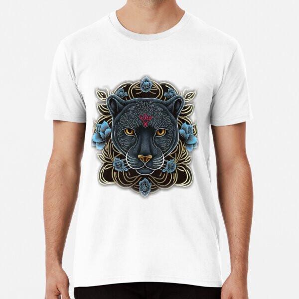 Black Panter Totem animal Premium T-Shirt S to 5XL Made in the AU/USA T-Shirt