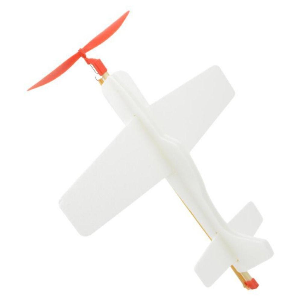300*260mm DIY Airplane Model Rubber Bands Power Hand Throw Aircraft Toy  for Kids Outdoor