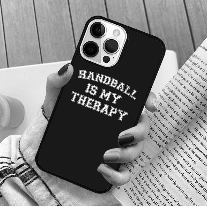 Eat sleep play Handball quotes Phone case For iPhone 17 Air 16 15 14 11 12 13 Pro MAX Plus cover shell coque