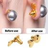 Secure Heavy Earring Support Backs For Droopy Earlobes Adjustable Silicone Earring Backings Comfortable Hypoallergenic Jewelry Accessories