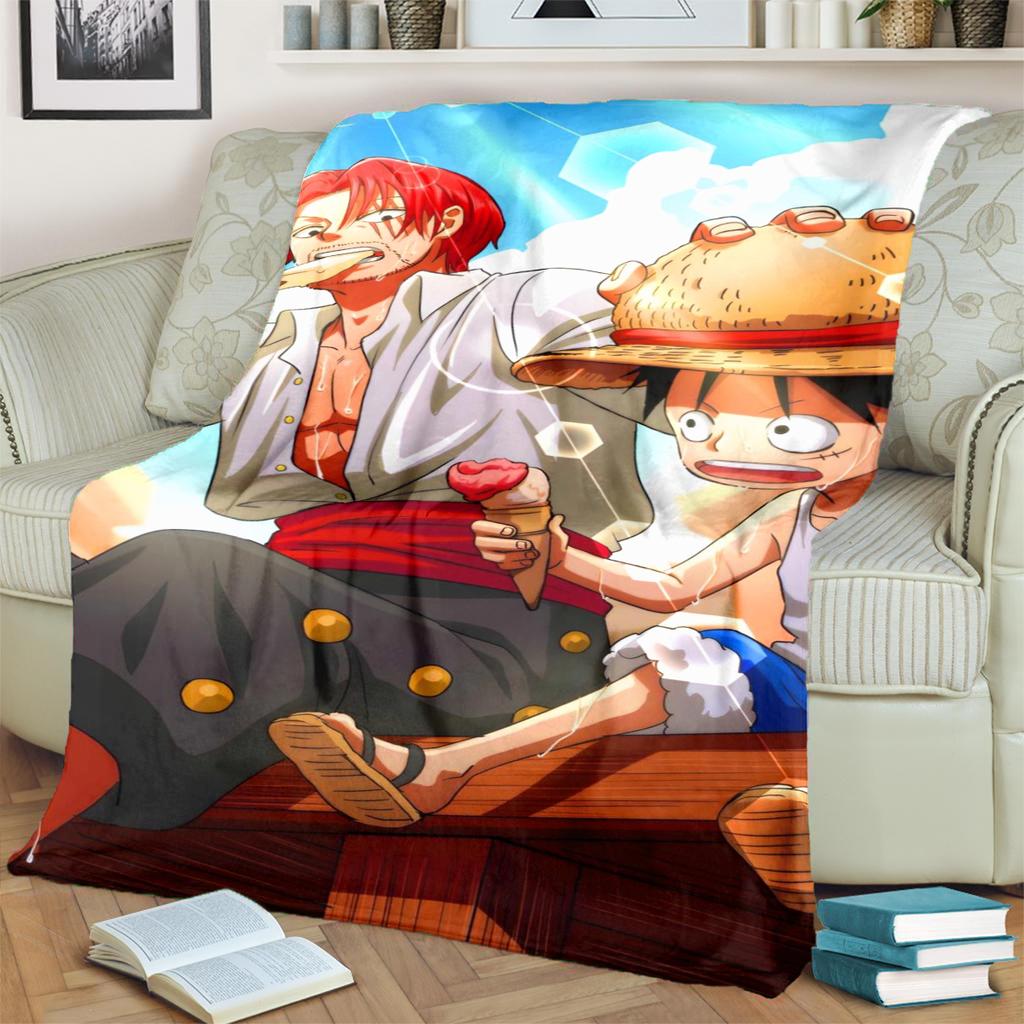 Warm Flannel "ONE PIECE" Blanket Comfortable Print for Sofa, Bed, Bedroom and Travel