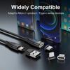 60 Вт PD кабель для быстрой зарядки USB C на Type C Micro Магнитный кабель для передачи данных 3A USB-кабель для iPhone 13 Macbook Huawei Samsung S22