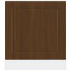Dishwasher Panel Porto Brown Oak Effect 60 x 1.5 x 57 cm
