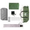Family Tent for 6 Persons Green Waterproof