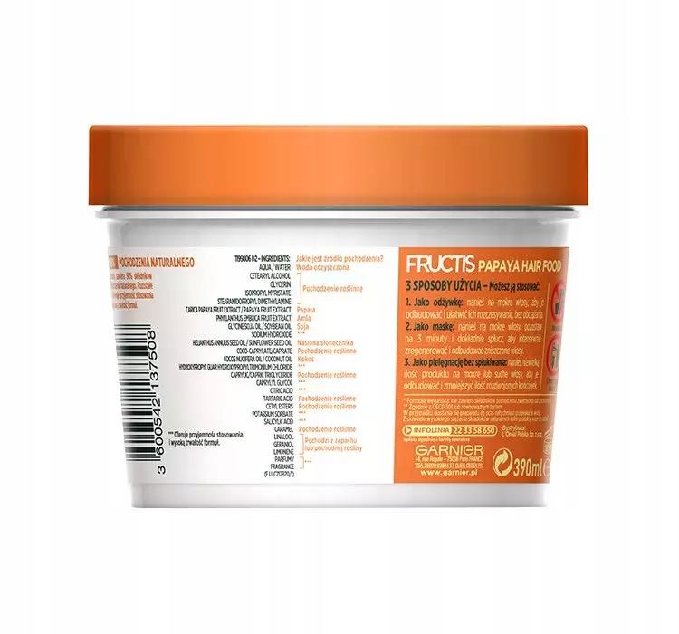 Garnier Fructis Hair Food Papaya Mask For Damaged Hair