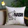 Наволочка N-Nash Fishing логотип Офисный Диван Кровать в общежитии Спинка Короткий Плюш Двусторонняя Печать Домашняя Подушка Чехол