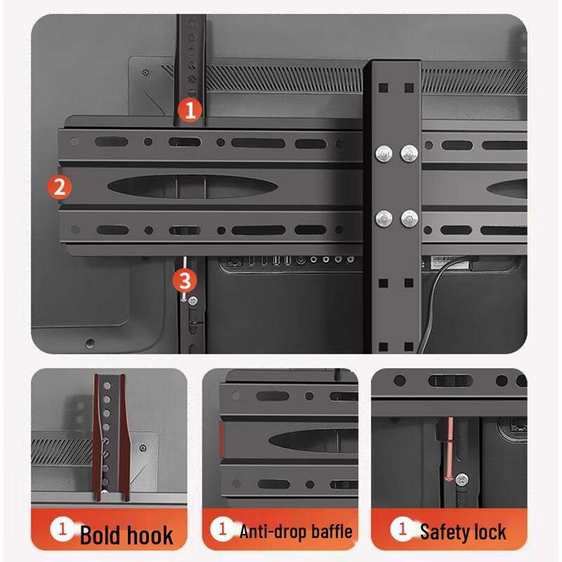 Регулируемая мобильная напольная стойка для мониторов и телевизоров 14-32 дюйма