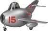 Hasegawa Egg Plane Soviet Air Force Plastic Model TH22 MIG-15 Non-Scale