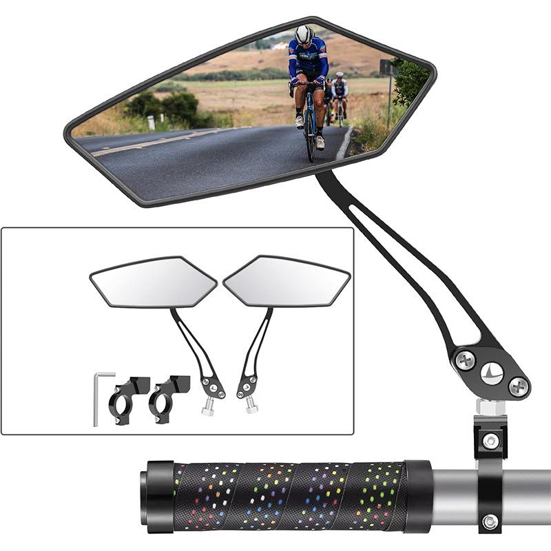 360° Rotatable & Foldable HD Rearview Mirror for Bikes, E-cars & Motorcycles