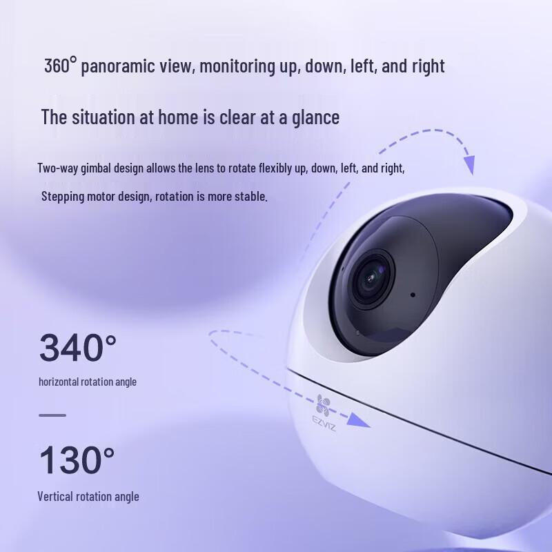 Комплект дверного звонка EZVIZ EP3X и PTZ-камеры C6c-5MP (Китайская версия)