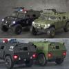 1:24 Военный Модифицированный Бронированный Автомобиль Сплавные Модели Игрушка Внедорожники Модель Танка Металлический Полицейский Взрывозащищенный Модель Автомобиля Подарок для Детей