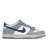 Детские кроссовки Dunk Low Next Nature GS Blue Whisper Чечевицеобразные Hyper-Royal Green-Abyss White FJ4668-400