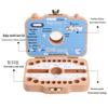 Wooden Baby Tooth & Lanugo Preservation Box - Children's Camera Design