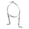 Chimney Pipe Wall Strap,Pipe Bracket Clamp Fixing Split Ring Hanger,B Vent Holder for