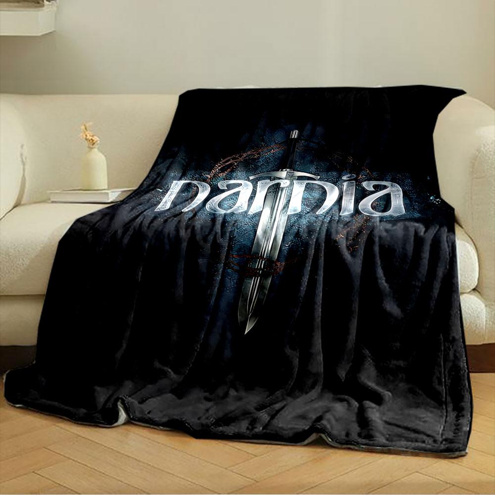 "Narnia Sword Dark Fantasy Design" for all seasons blanket lunch break throw gift