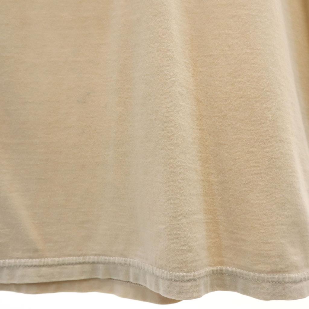 Ron Herman сделано в Японии Футболка с коротким рукавом и V-образным вырезом M бежевая Мужская Б/у