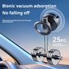 Магнитный держатель для телефона в автомобиль из цинкового сплава, вращающийся на 360°, с вакуумной присоской для iPhone 16/15/14/13, универсальный, прочный, противоскользящее крепление