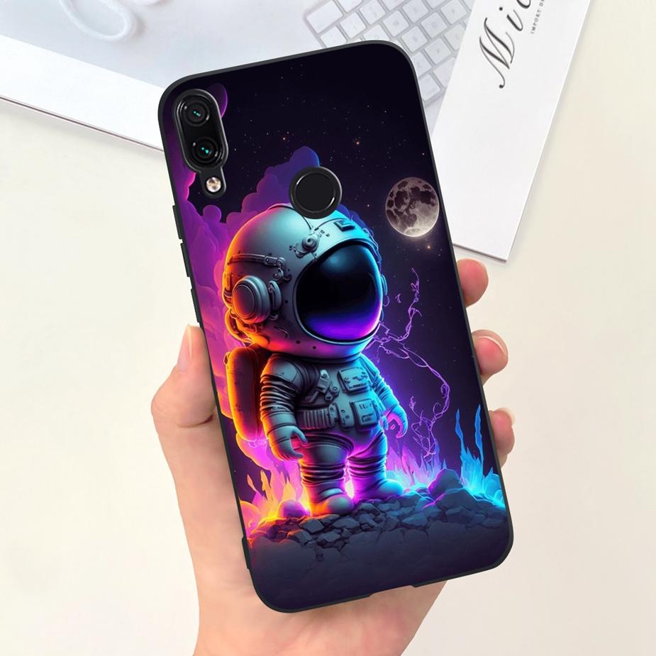 For Xiaomi Redmi Note 7 Case Note7 Pro Cute Cartoon Painted Phone Case For Xiaomi Redmi Note 7 Pro Redmi7 Back Cover Soft Bumper