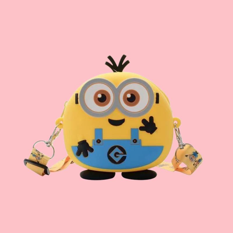 Новая плюшевая игрушка Миньоны из мультфильма Гадкий Я Высококачественная кукла-орнамент из аниме-мультфильма Милая Забавная Мягкая Подарок на День Рождения для Мальчиков и Девочек
