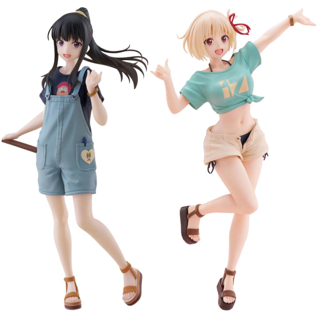 Фигурка Licorice Recoil Coreful Сэндзоку Нисикиги Такина Иноуэ Набор из 2 штук и ~Гавайская версия~