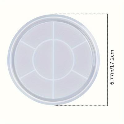 1 шт. Круглая форма для подноса, Круглая форма для подноса-контейнера, Форма для изготовления подноса для еды, Ручная работа, Форма для поделок