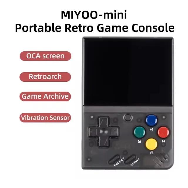 MIYOO MINI V4 Портативная ретро-ручная игровая консоль с экраном IPS 2,8 дюйма, игровые консоли на базе Linux, классические игровые подарки для мальчиков