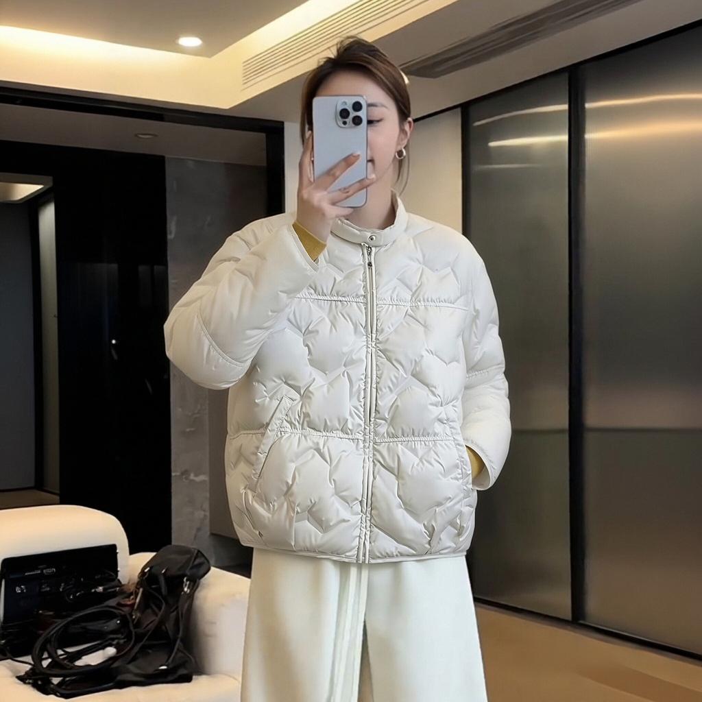 European Station cotton clothes women's age-reducing years winter large size fat versatile light and loose foreign jacket tide