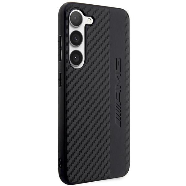 Etui do Samsung Galaxy S23 AMG Carbon Stripe Czarne