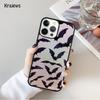 Чехол для телефона на Хэллоуин с тыквой и летучей мышью Boo Для iPhone 17 Air 16 15 14 Max Plus 11 12 13 Pro Max Чехол для телефона coque