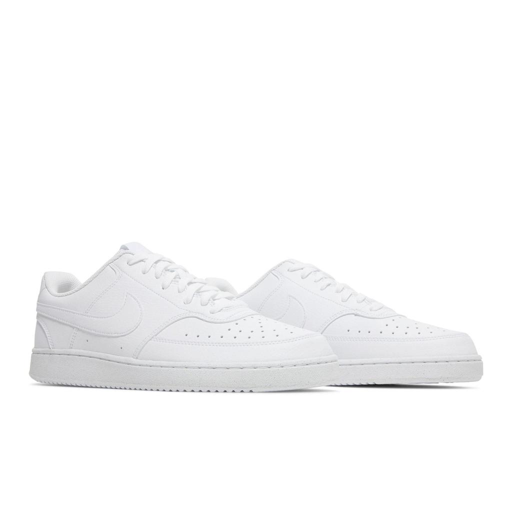 Nike Court Vision Low Next Nature 'Triple White' (унисекс) Белые / Белые / Белые Скейтбордические Кроссовки DH2987 100