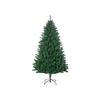 HOMCOM Sapin De Noël 1,8 M Sapin Artificiel 1000 Branches Pied Métallique PVC Vert Ø120 X 180H Cm