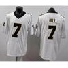 NFL Embroidered Football Jersey - Kamara 41 Hill 7 Olave 12 Multiple Sizes