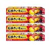 Bulk Sunfoil Sweet Potato 25cm X 1 Roll X 4 Packs Purchase (Toyo Aluminum) Stone-baked Foil, Black, 5m,