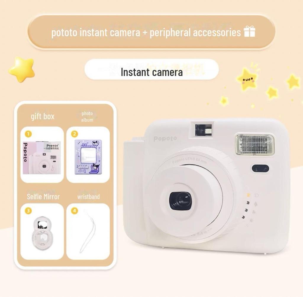 Фотоаппарат мгновенной съемки Polaroid Instax Mini 11/12 для селфи — улучшенная версия.