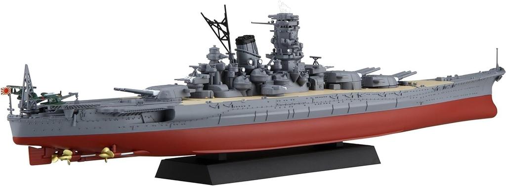 Fujimi Model 1/700 Корабль Серия NEXT №. 14 Японский линкор Ямато (1941/Как завершено) Предварительно окрашенная пластиковая модель корабля NX14