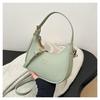 IELGY Korean Version of Fashion Handbag, Simple and Versatile Messenger Texture Niche Foreign Style Crescent Bag