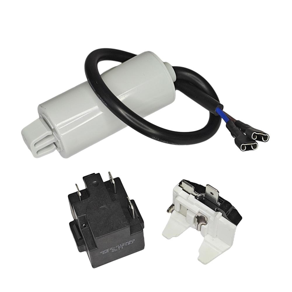 For Midea Refrigerator Freezer Compressor PTC Starter QPE2-A15MD3 Overload Thermal Capacitor Protection Relay Accessories