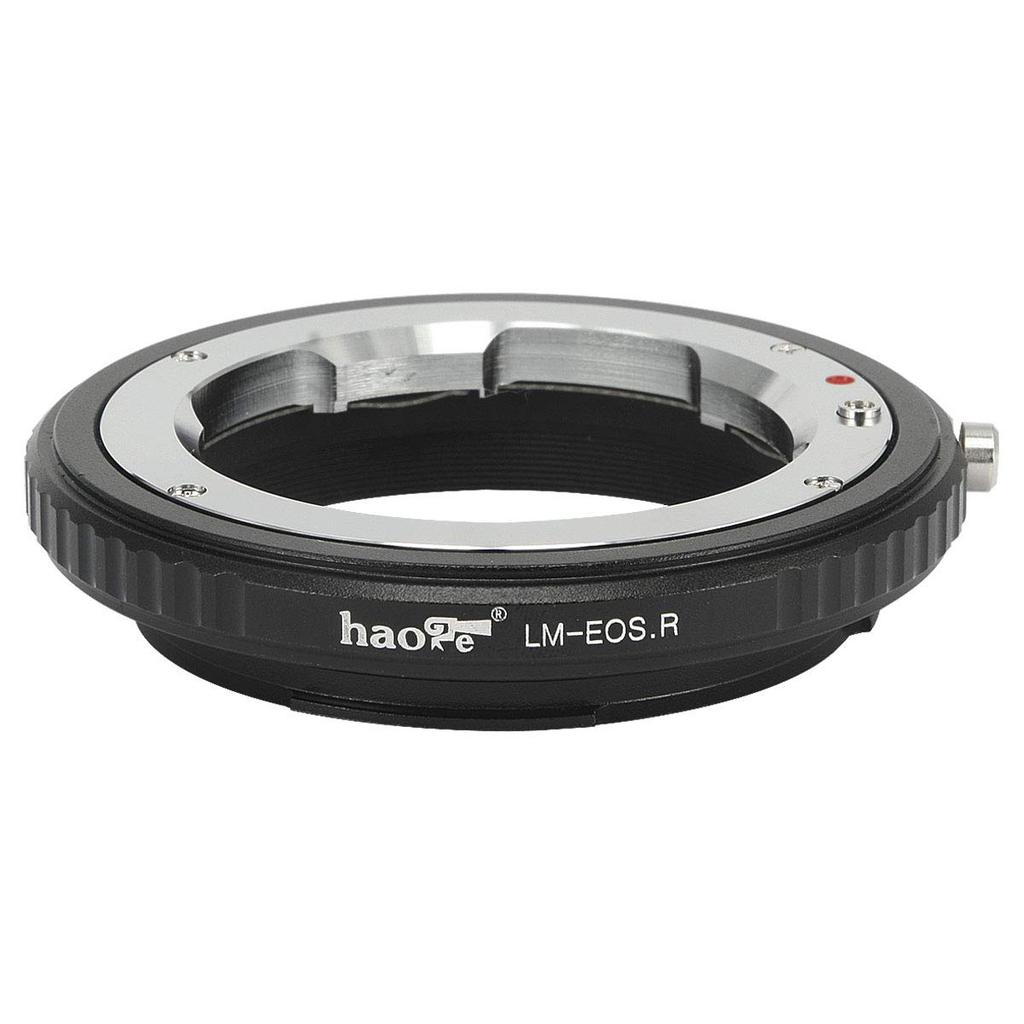 Haoge Manual Lens Mount Adapter for Leica M Zeiss and Voigtlander VM Lenses To Canon RF Mount Including the Canon EOS R LM, ZM, Cameras,