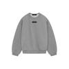 Essentials Crewneck Dark Heather Oatmeal Men Tops Grey 192SP244683F